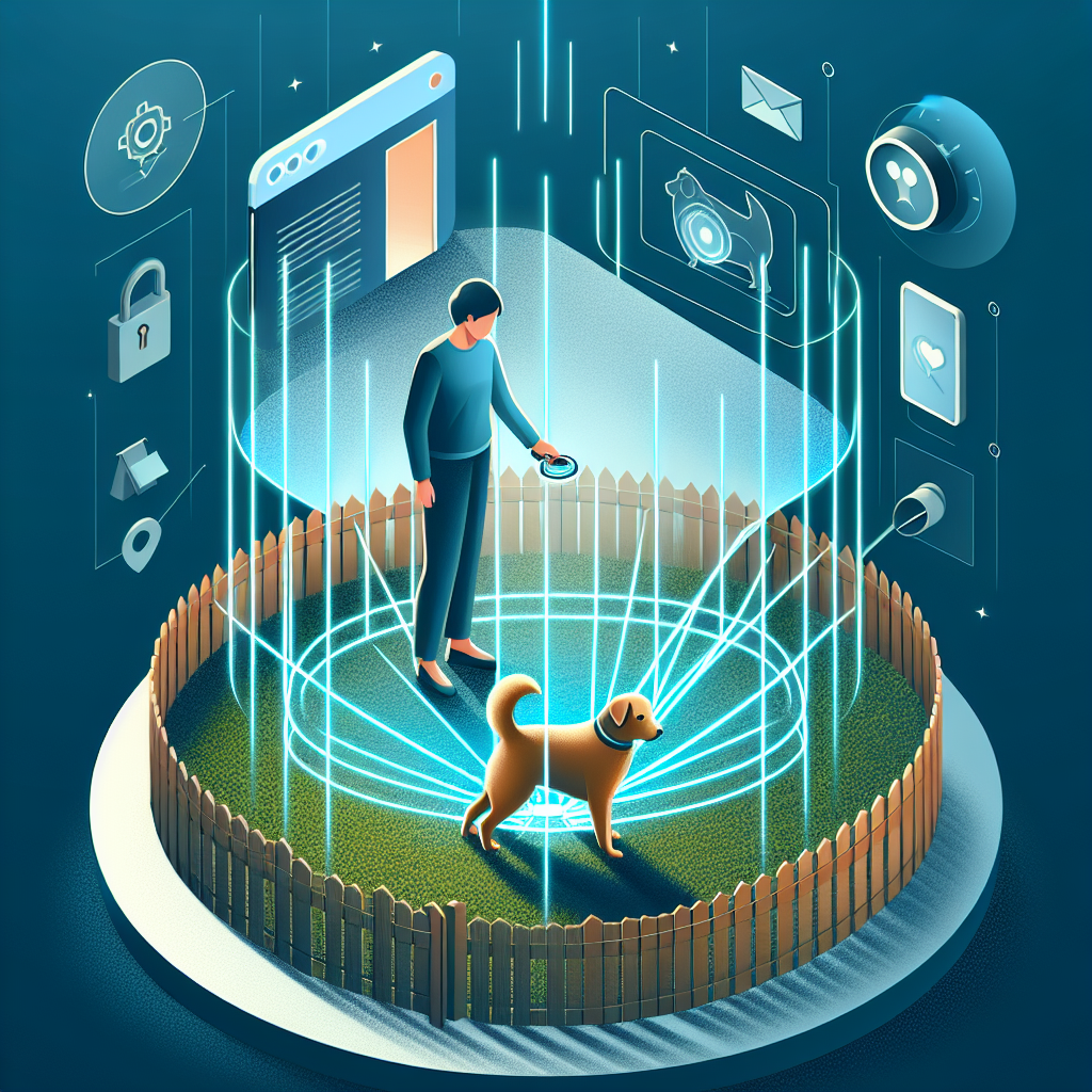 Setting Up a Virtual Fence for Your Dog in Minutes