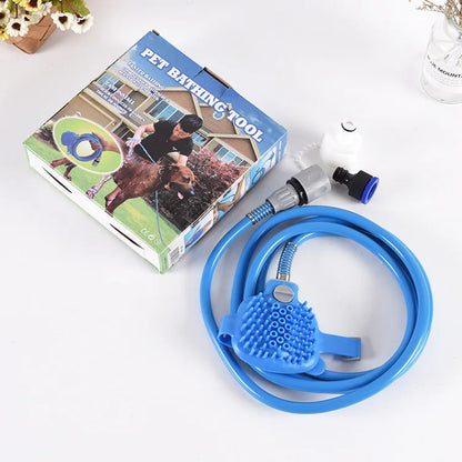 Dog Bathing Pet Shower Nozzle Pet Bath Brush Cat and Dog Supplies Silicone Massage Shower Shower Head