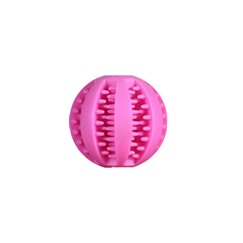 Interactive Rubber Chew Balls for Dogs and Cats - Perfect for Dental Care and Playtime!