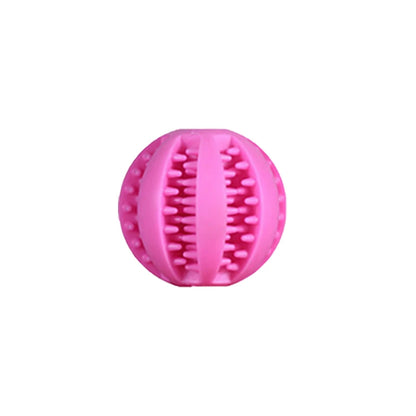 Interactive Rubber Chew Balls for Dogs and Cats - Perfect for Dental Care and Playtime!