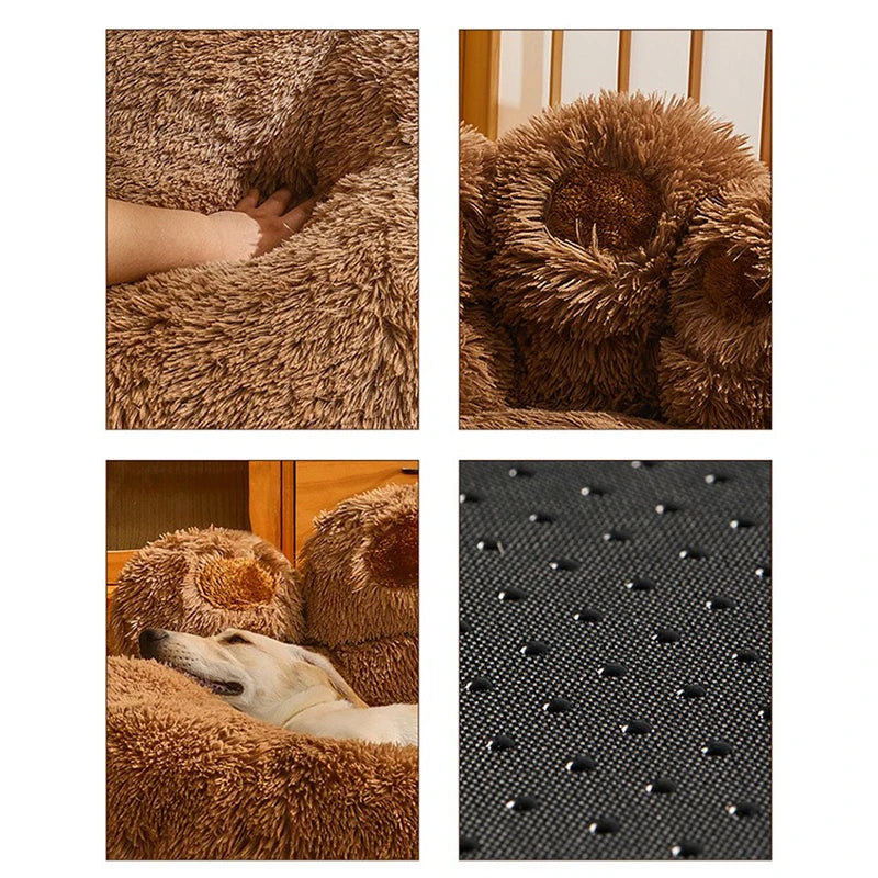 Cozy Plush Dog Sofa Beds for Small to Large Dogs - Winter Warmth & Comfort for Your Pets
